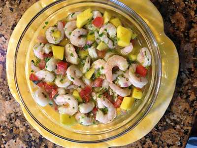 Shrimp Mango Ceviche