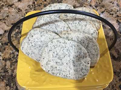 Earl Grey Tea Cookies