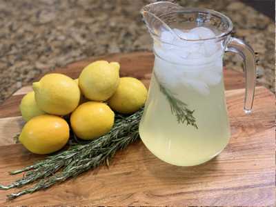 Rosemary Lemonade