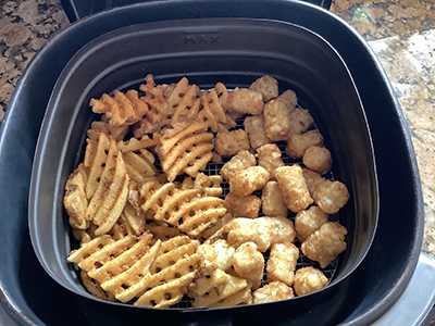 Waffle Fries & Tator Tots