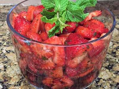 Balsamic Strawberries