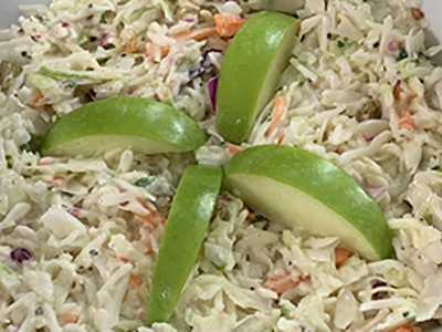 Shelly's Apple Coleslaw