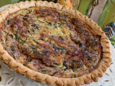 Bacon Spinach Quiche