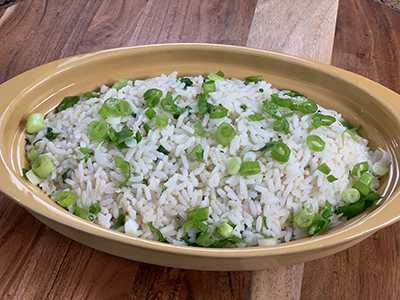 Cilantro Rice