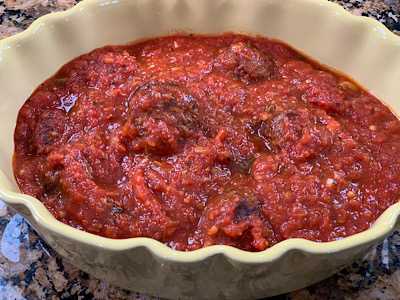 Slow Cooker - Italian Meatballs