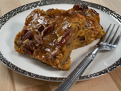 Pumpkin Bread Pudding