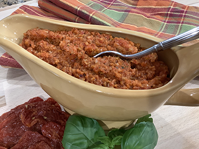 Sun-Dried Tomato Pesto