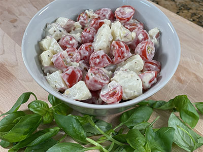 Bruschetta Potato Salad