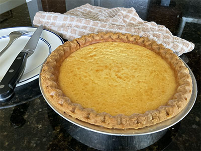 Shelly’s Coconut Pie
