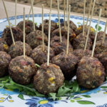 Mini Meatballs with Bacon and Cilantro