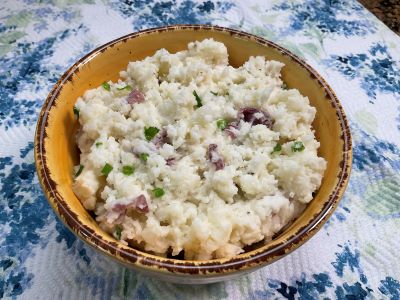 Garlic Smashed Potatoes
