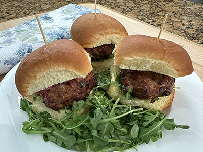 Cilantro Pork Sliders