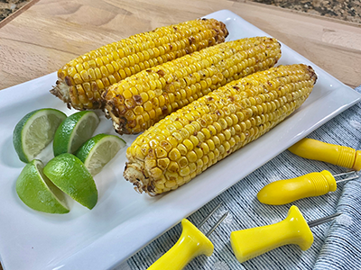 Roasted Corn on the Cob - Air Fryer