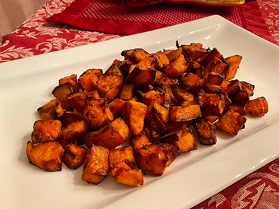 Roasted Sweet Potatoes - Air Fryer